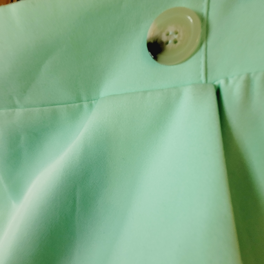 NEW Walter Baker Katarina Mini Skirt, Mint Green 6 - Picture 8 of 16